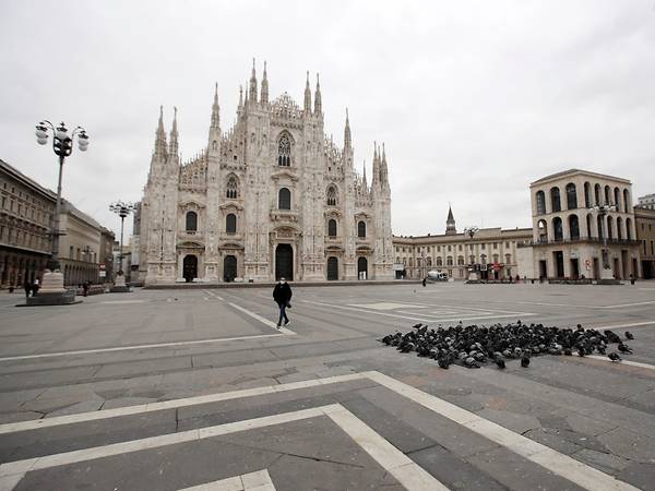 keadaan sunyi sepi di itali