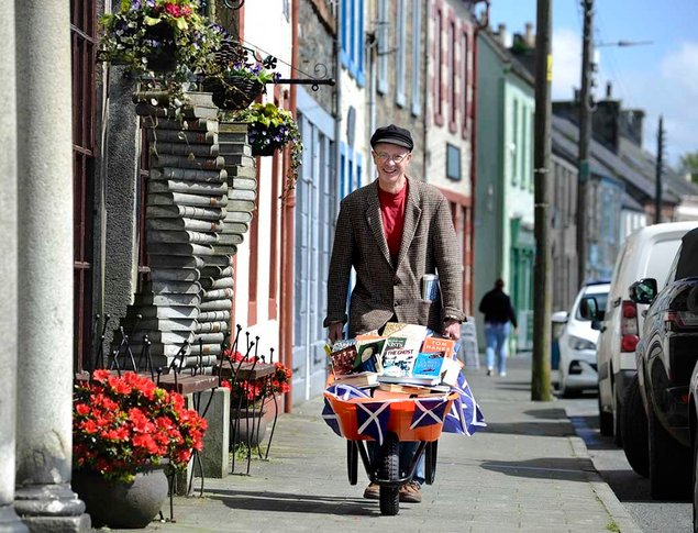 kedai buku wigtown kampung buku scotland