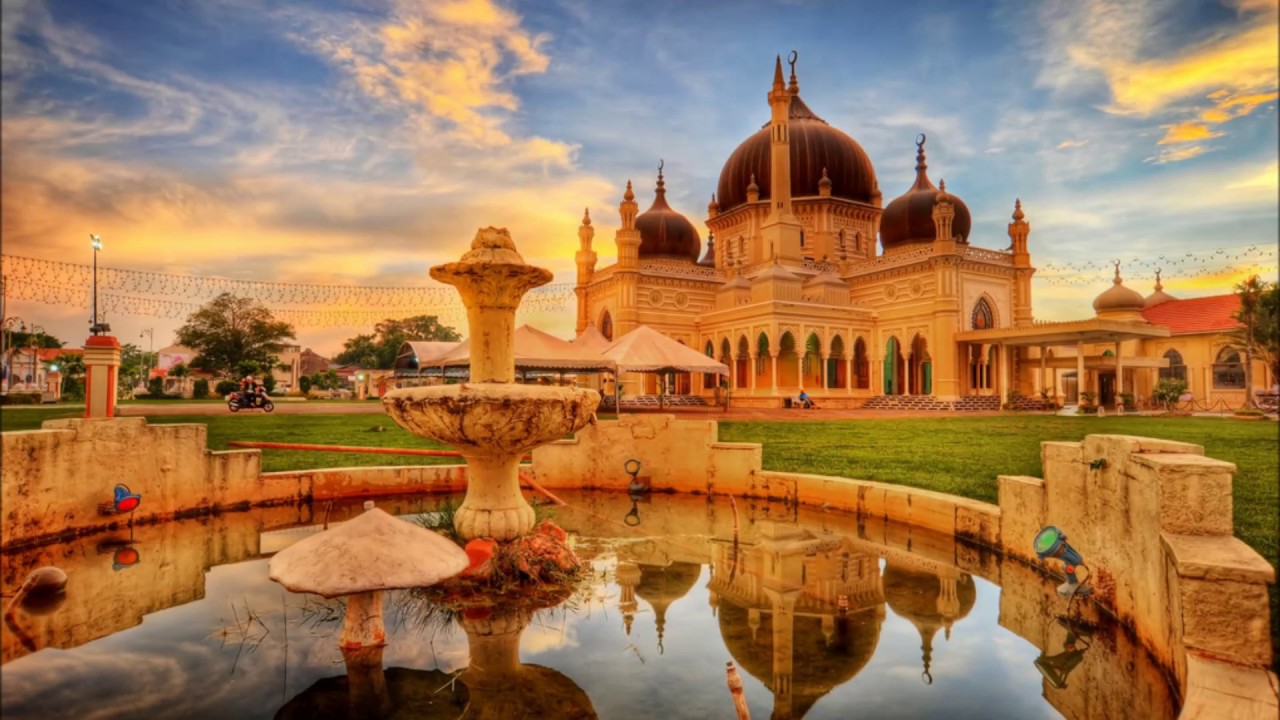 keindahan masjid zahir