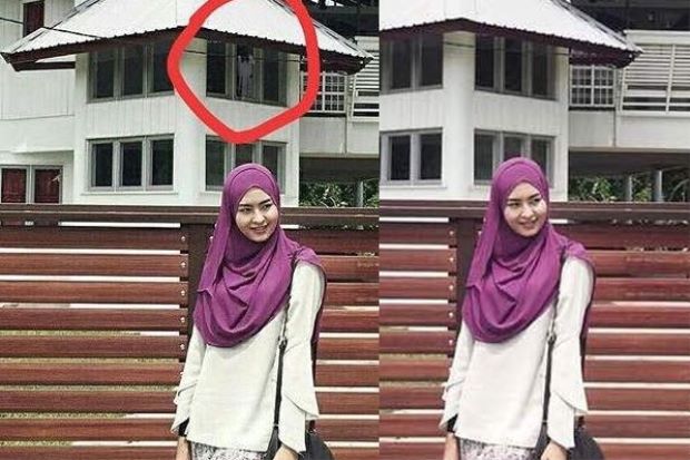 kelibat hantu dalam foto jadi tular ini pendedahan wany hasrita 2