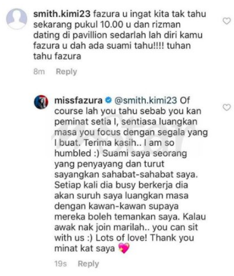 keluar berdua bersama rizman ini penjelasan fazura 2