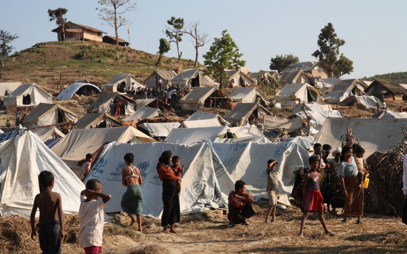 kem pelarian rohingya bangladesh