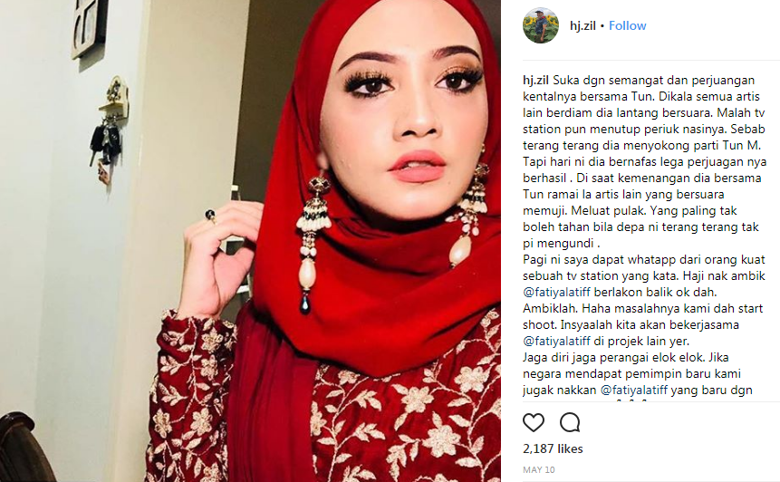 kenyataan fadzil teh tentang fathia latiff mengejutkan ramai pihak 2