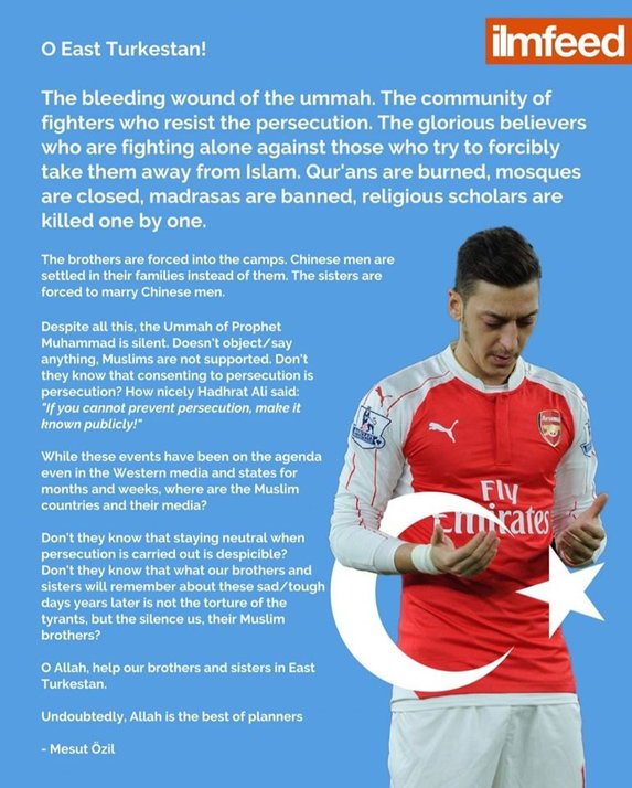 kenyataan mesut ozil