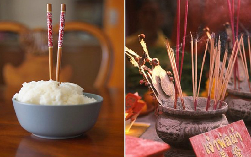 kepercayaan masyarakat cina chopstick