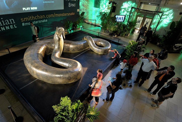 kepupusan ular titanoboa