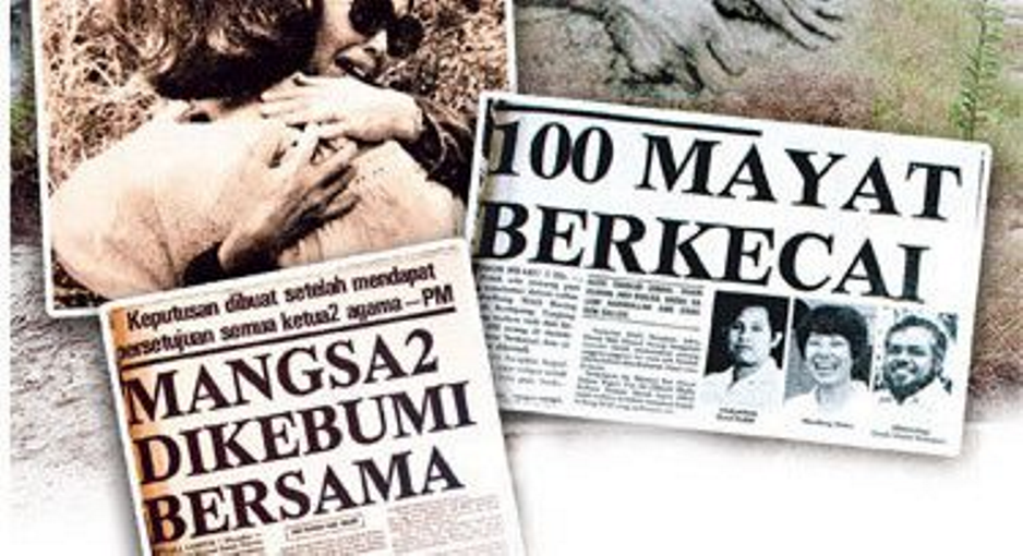 keratan akhbar insiden mh653 2