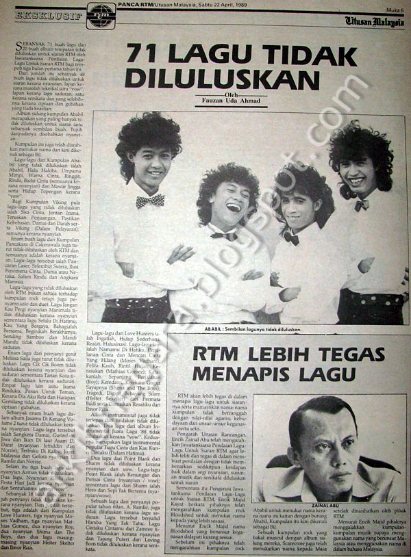 keratan akhbar utusan malaysia