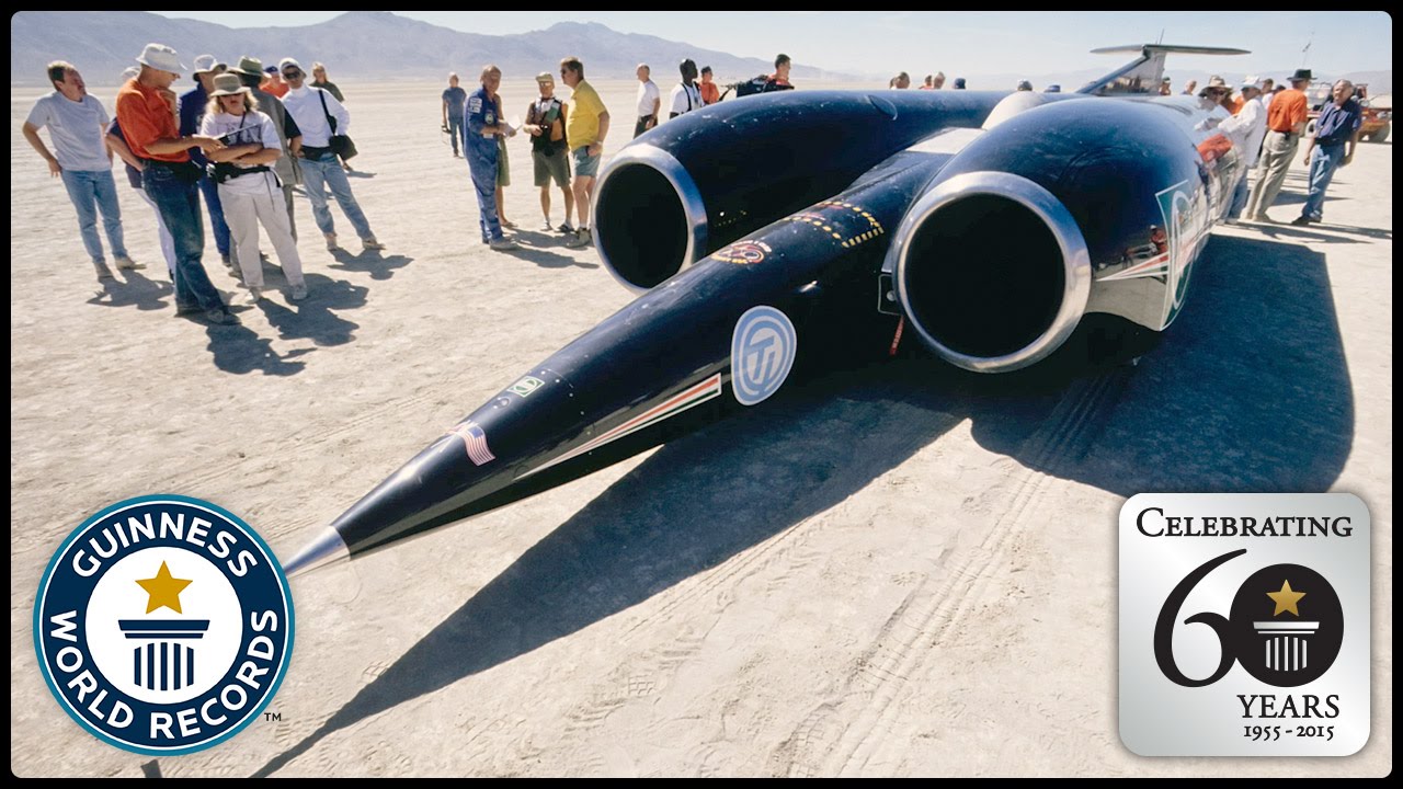 kereta menyerupai jet thrust ssc