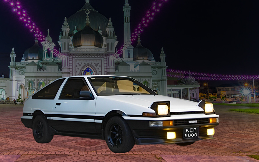 kereta toyota ae86