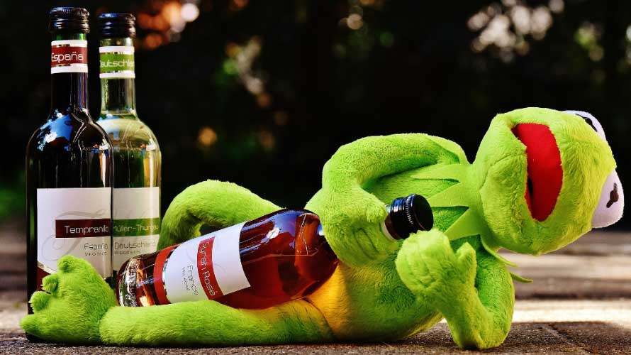 kermit the frog tengah blackout