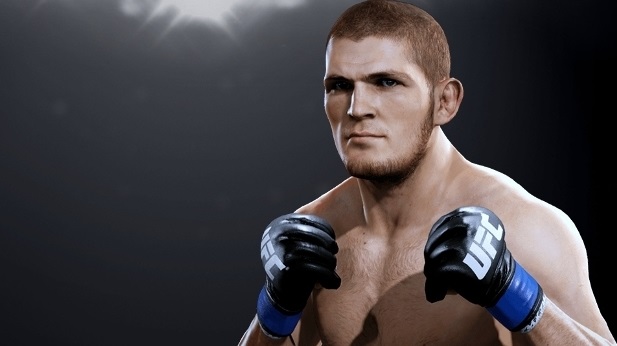 khabib dalam permainan video ufc 2