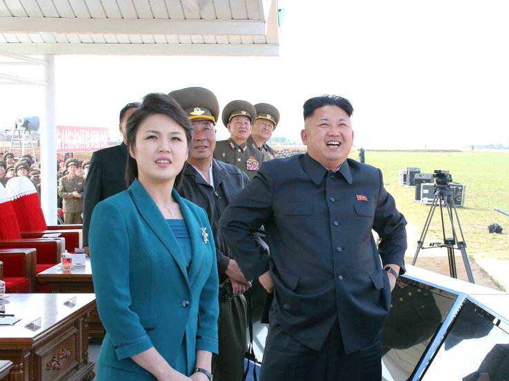 kim jong un dan isterinya sol ju