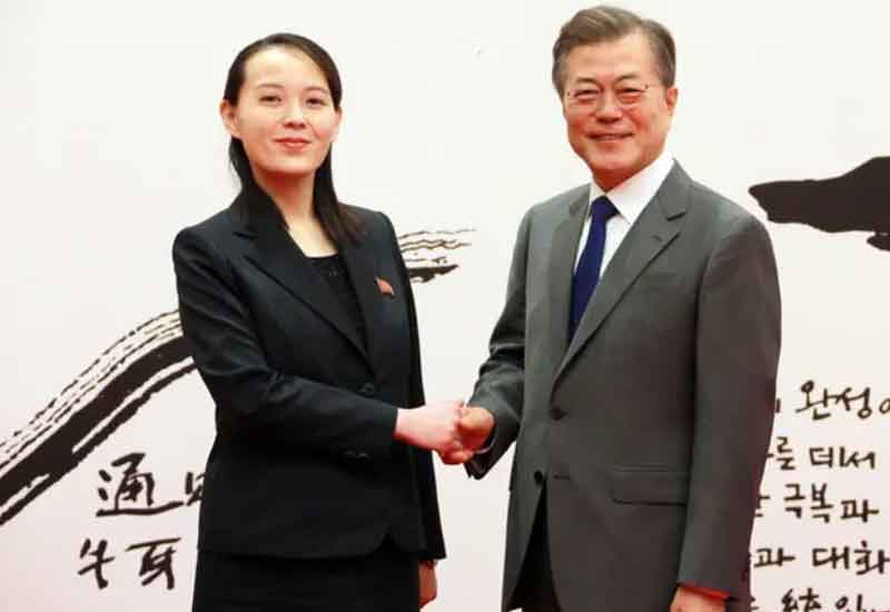 kim yo jong moon jae in korea selatan utara