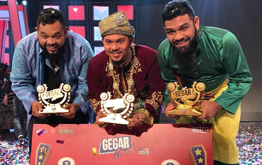 kiut dinobat juara gegar lawak