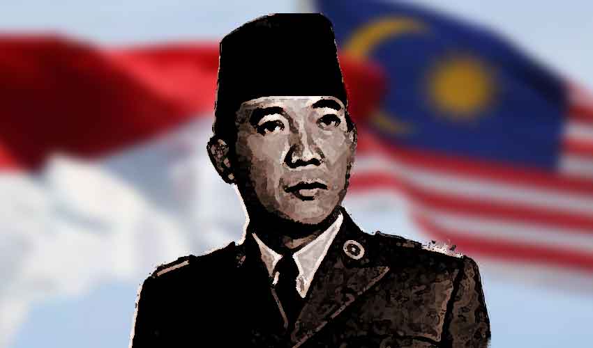 konfrontasi indonesia sukarno