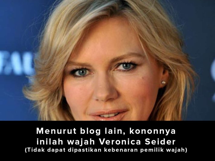 kononnya inilah wajah veronica seider