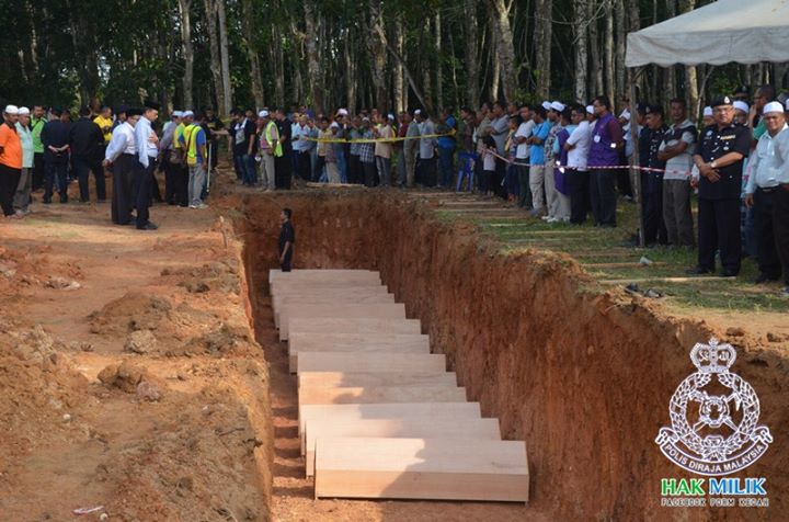 kubur gergasi orang rohingya