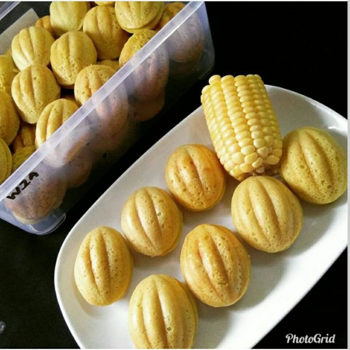 kuih cara manis versi jagung