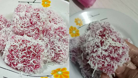 kuih sagu atau bronok