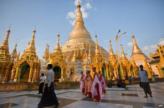 kuil buddha thai myanmar