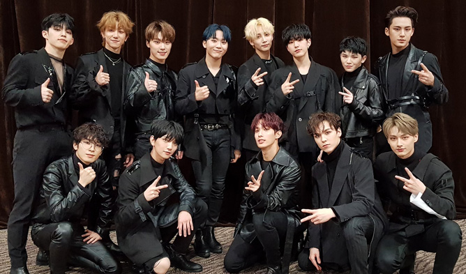 kumpulan seventeen k pop terdiri daripada 13 anggota