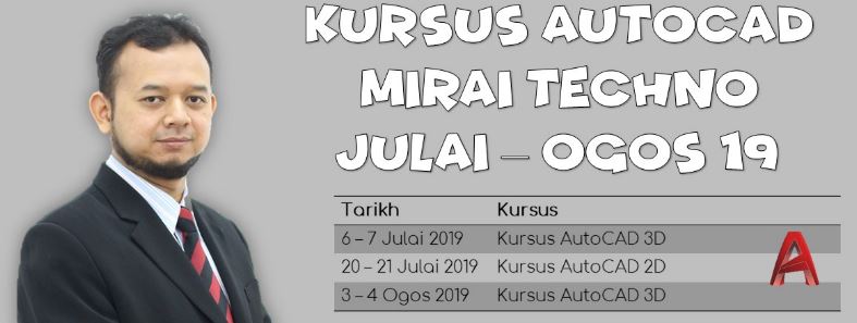 kursus autocad mirai techno 221