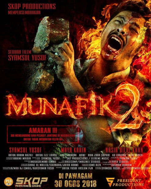 kutipan tayangan awal filem munafik 2 lebur rekod hantu kak limah ini jumlahnya 2