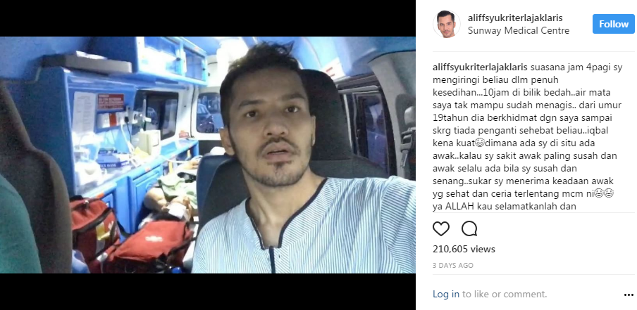 lagi dugaan landa aliff syukri terima berita buruk tentang pembantu peribadinya 3