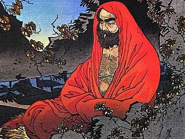 lakaran sami buddha india bernama bodhidharma