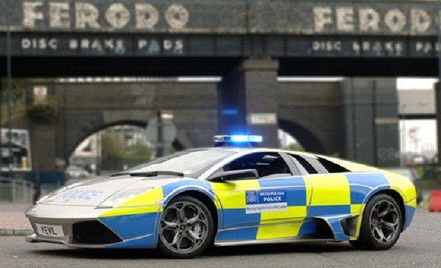 lamborghini murcielago polis england