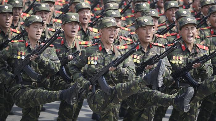 latihan ketenteraan korea utara