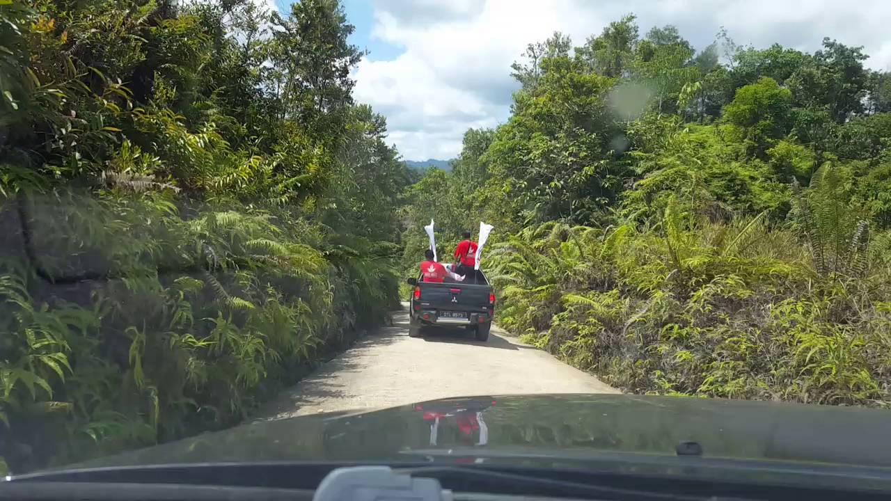 lawatan kawasan pedalaman sarawak