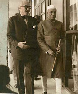 lecorbousier nehru