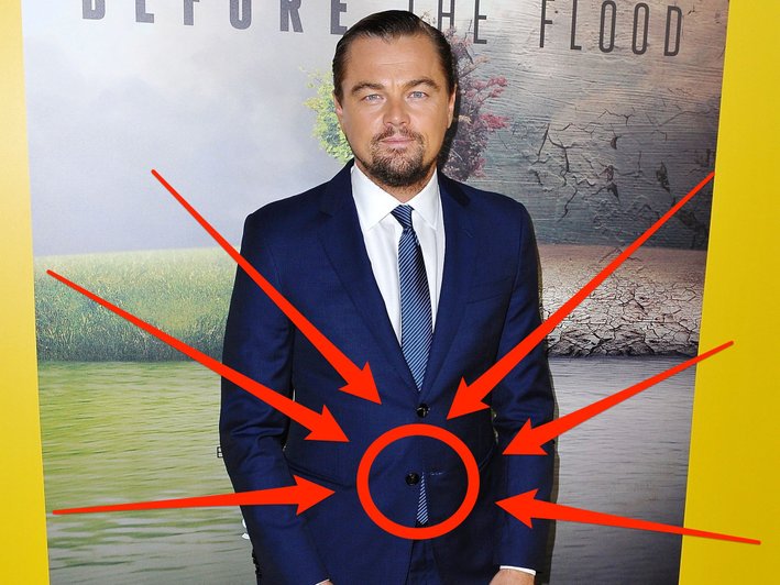 leonardo dicaprio dengan gaya kot 2