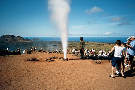 letusan di pulau lanzarote