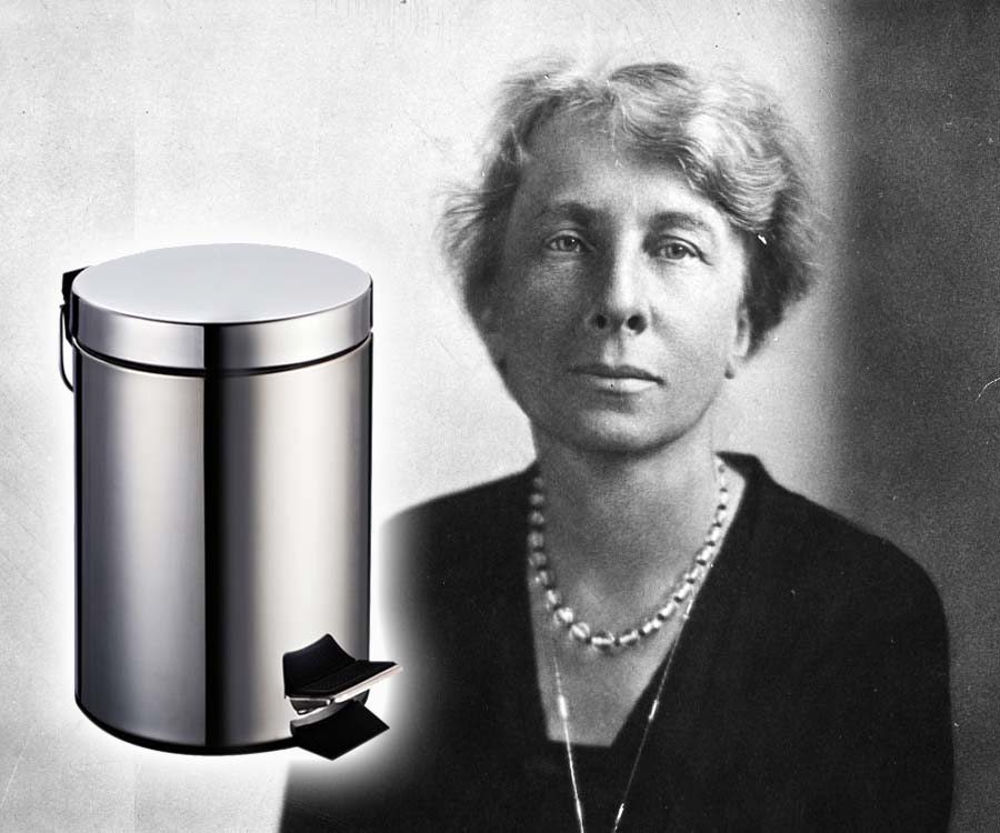 lillian gilbreth pencipta pedal kaki tong sampah