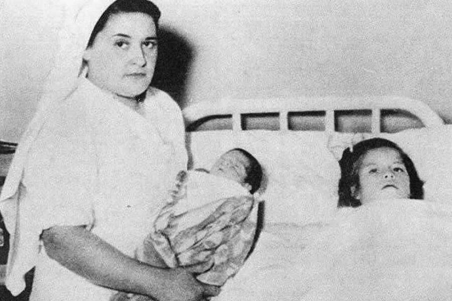 lina medina dengan anaknya