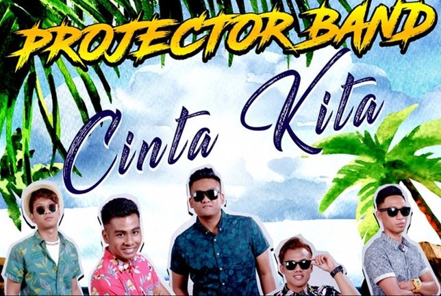 lirik lagu cinta kita projector band 1