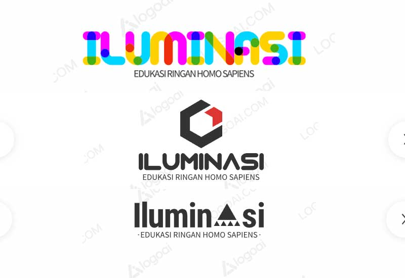 logo iluminasi versi ai