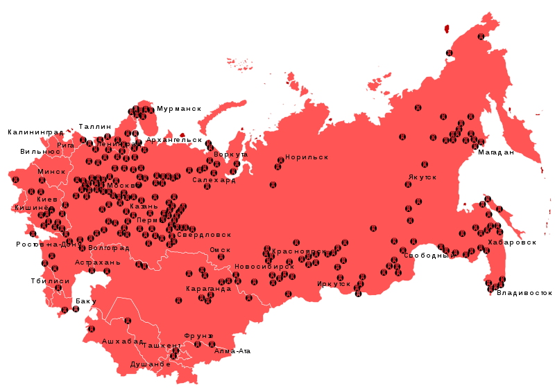 lokasi kem gulag