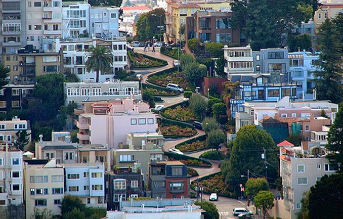 lombard street jalan paling curam di dunia