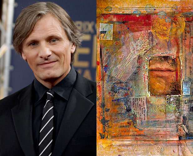 lukisan viggo mortensen dipamerkan