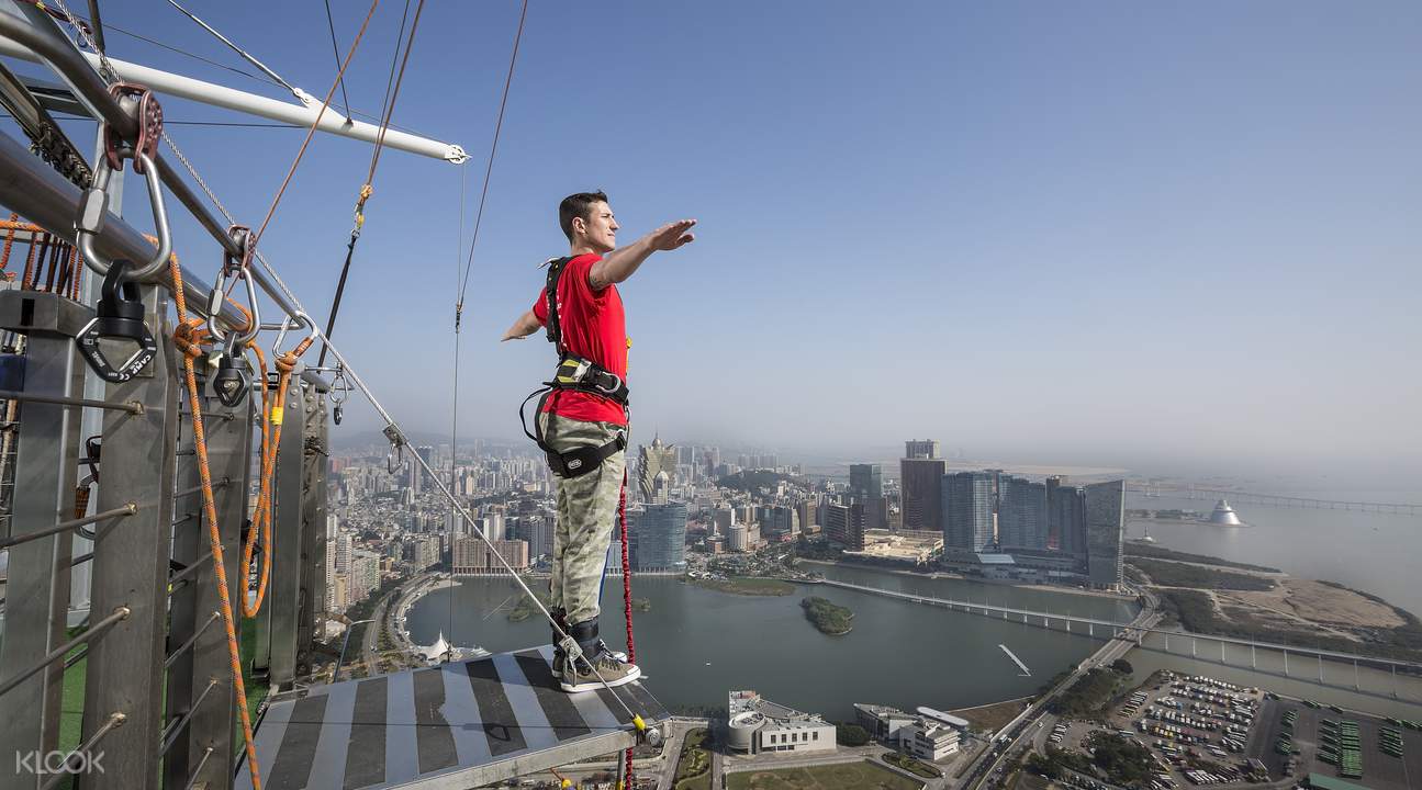 macau tower bungee jumping