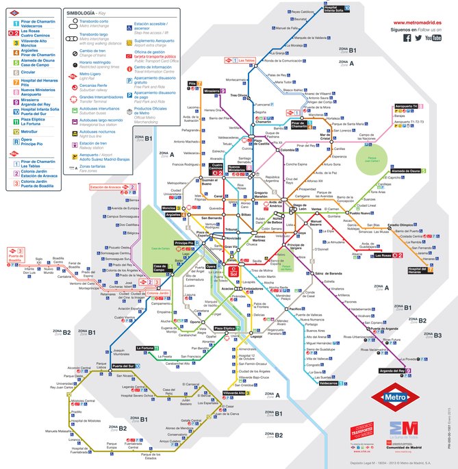 madrid metro sistem kereta api bawah tanah paling besar di dunia 2