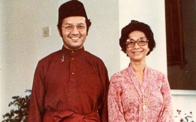 mahathir siti hasmah muda