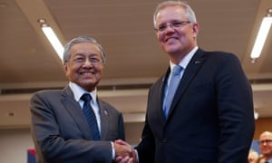 mahathir sound australia