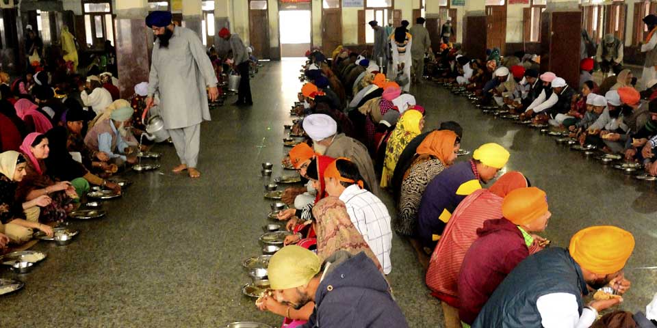 makanan percuma di golden temple