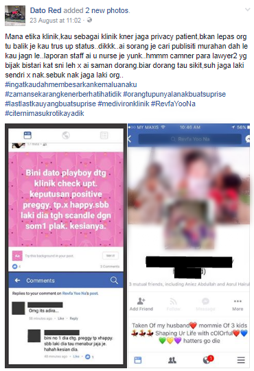 maklumat peribadi didedahkan datuk red berang netizen minta saman 2