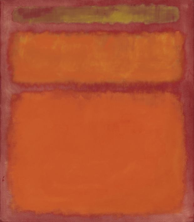 maksud lukisan orange red yellow oleh mark rothko